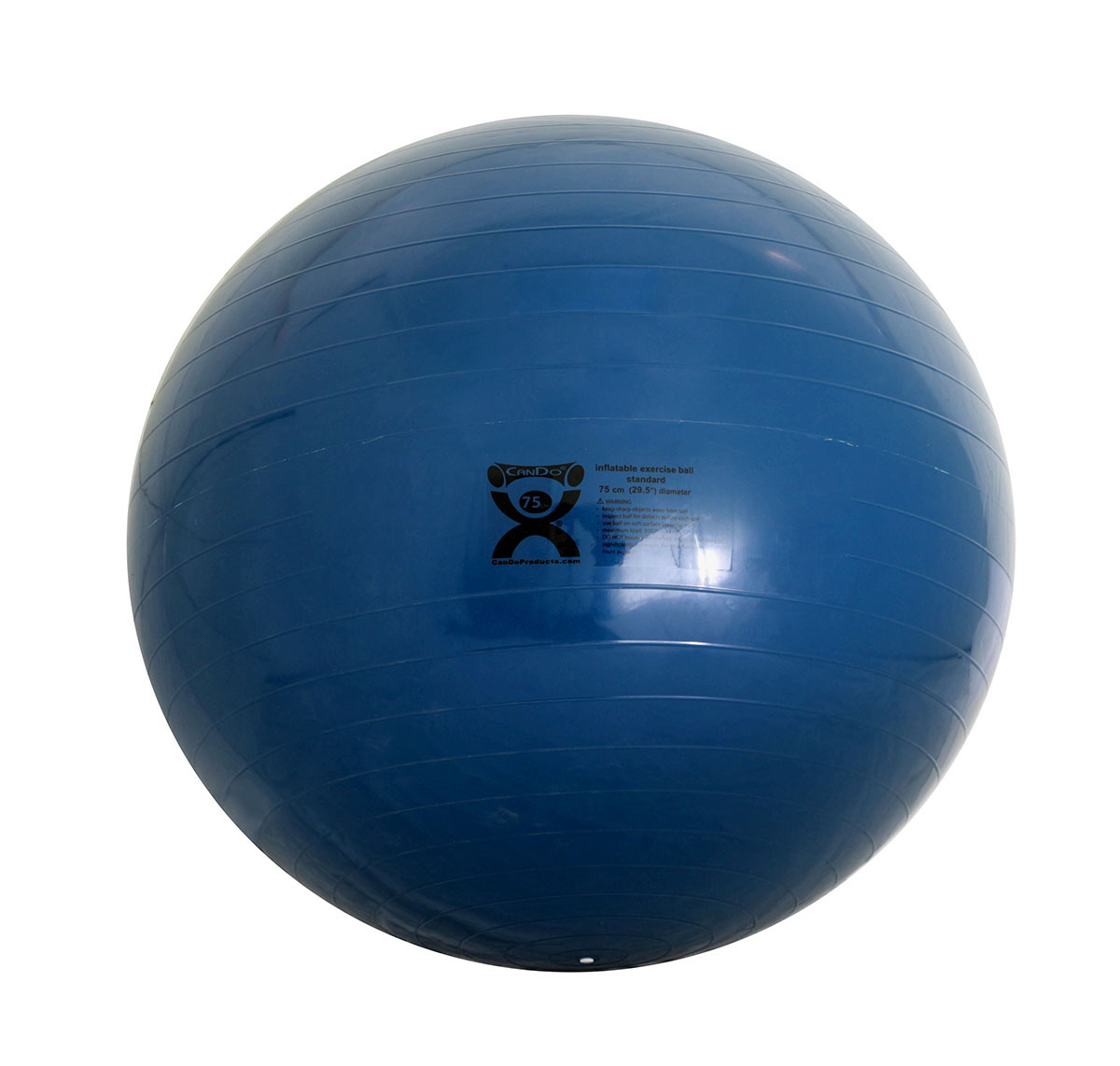 CanDo inflatable ABS ball 75 cm (29.5 in) blue