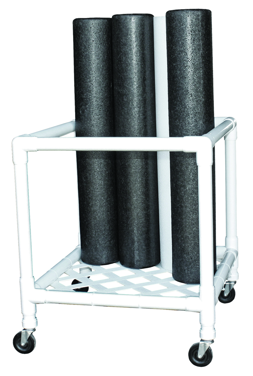 CanDo Foam Roller - Accessory - Upright Storage Rack - 24 W x 34 D x 30 H