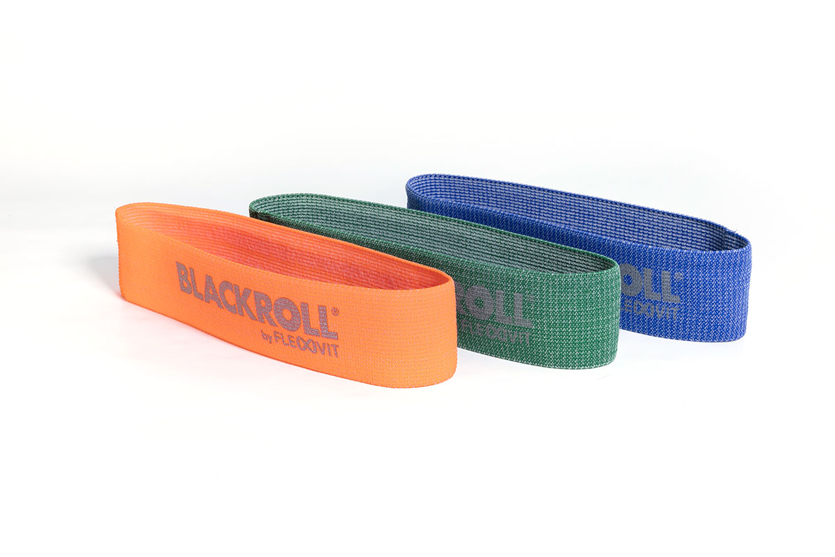 BLACKROLL Loop Band Set 12  1 each Light Medium and Strong Intensity