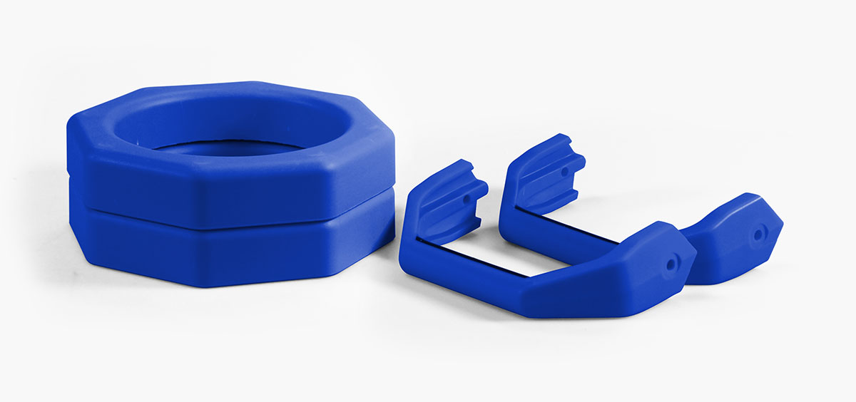 BOSU Surge Blue Handles and Endcap Kit