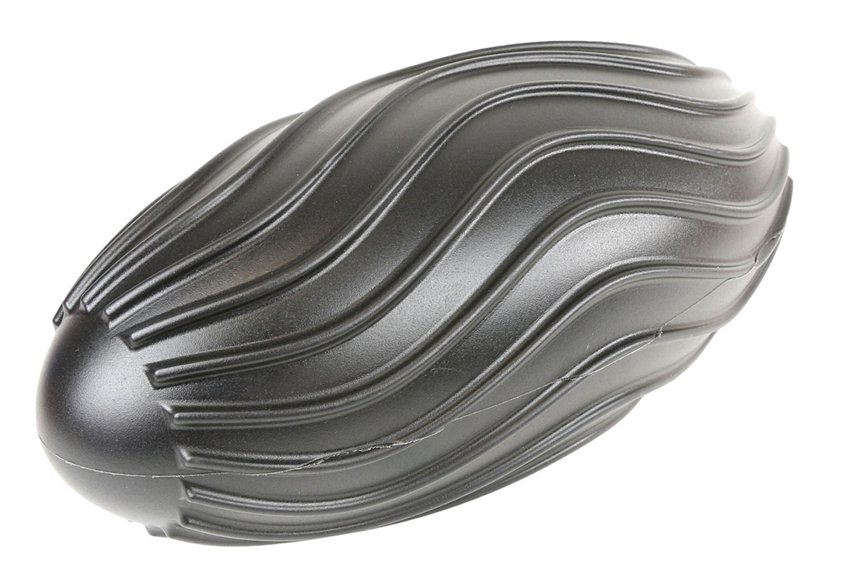 Pendell Elliptical Roll Wave - 18 x 8 - Black