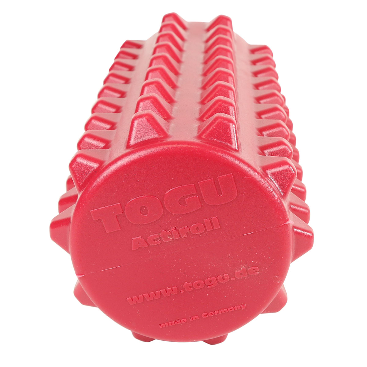 Actiroll Spiked Massage Roller Short - 12 x 5 - Red