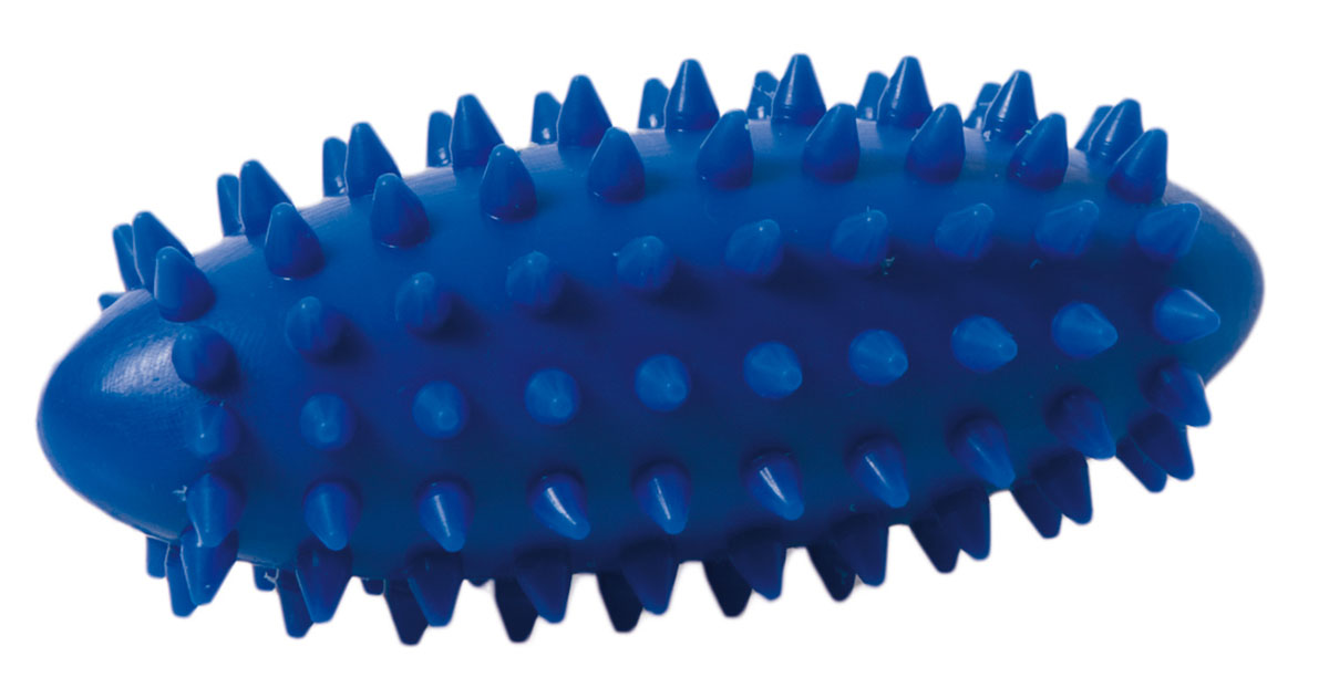 Knobbed Ball Long - 2.75 x 1.6 - Blue