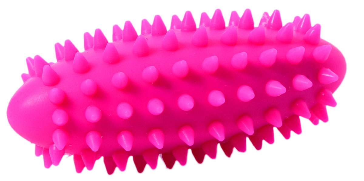 Knobbed Ball Long - 2.75 x 1.6 - Pink
