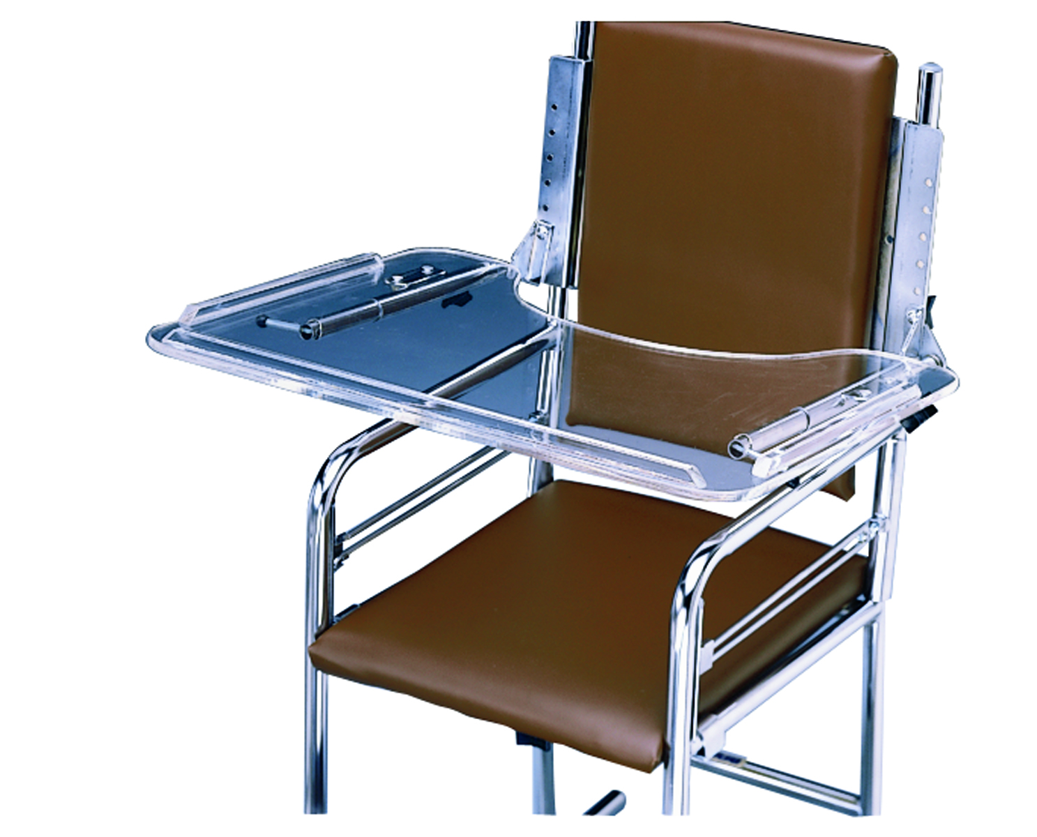 Acrylic tray for roll and multi-use chairs small