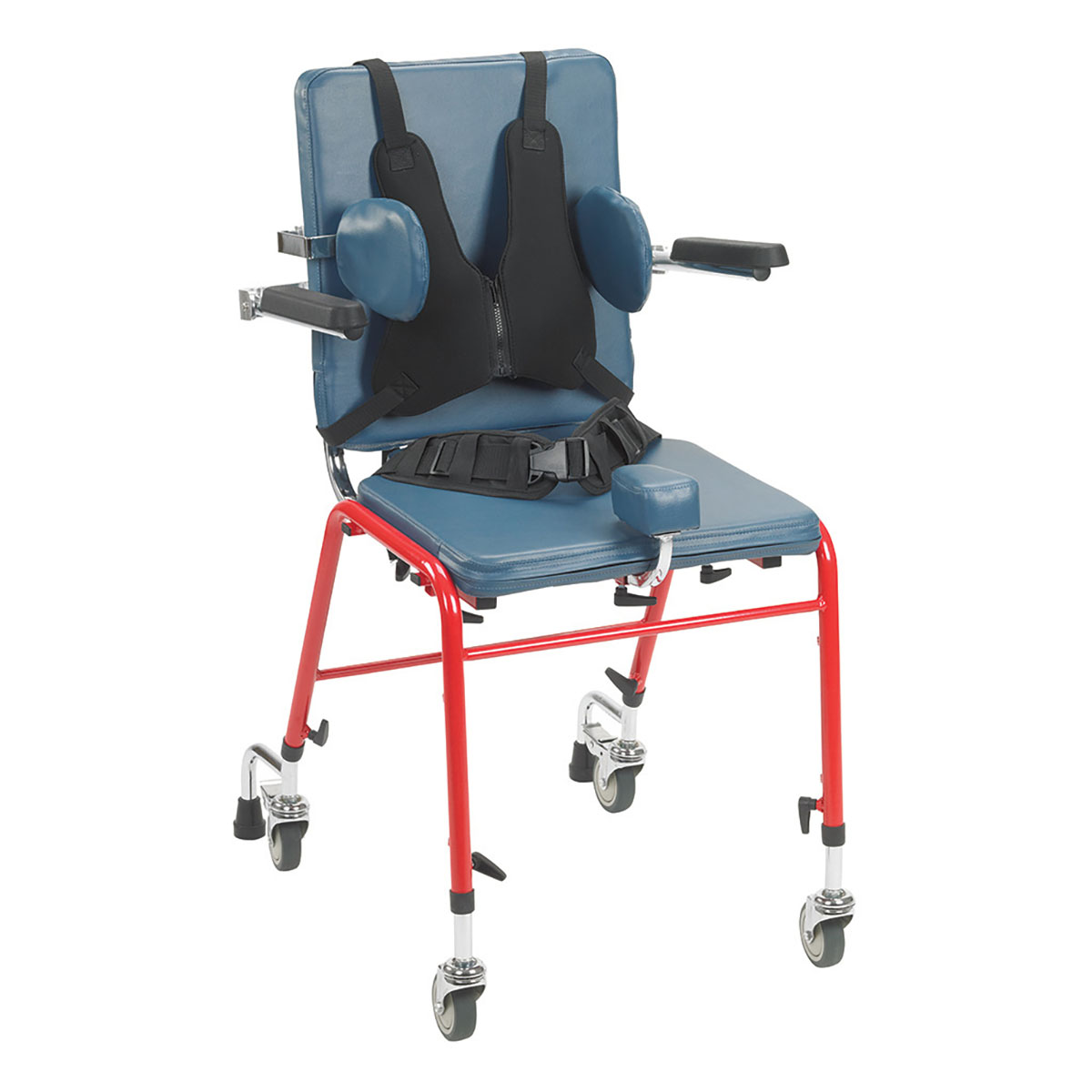 First Class School Chair - Support Kit ONLY (H-harness for anterior chest support adjustable length abductor individually adjustable height and width lateral supports) - Small