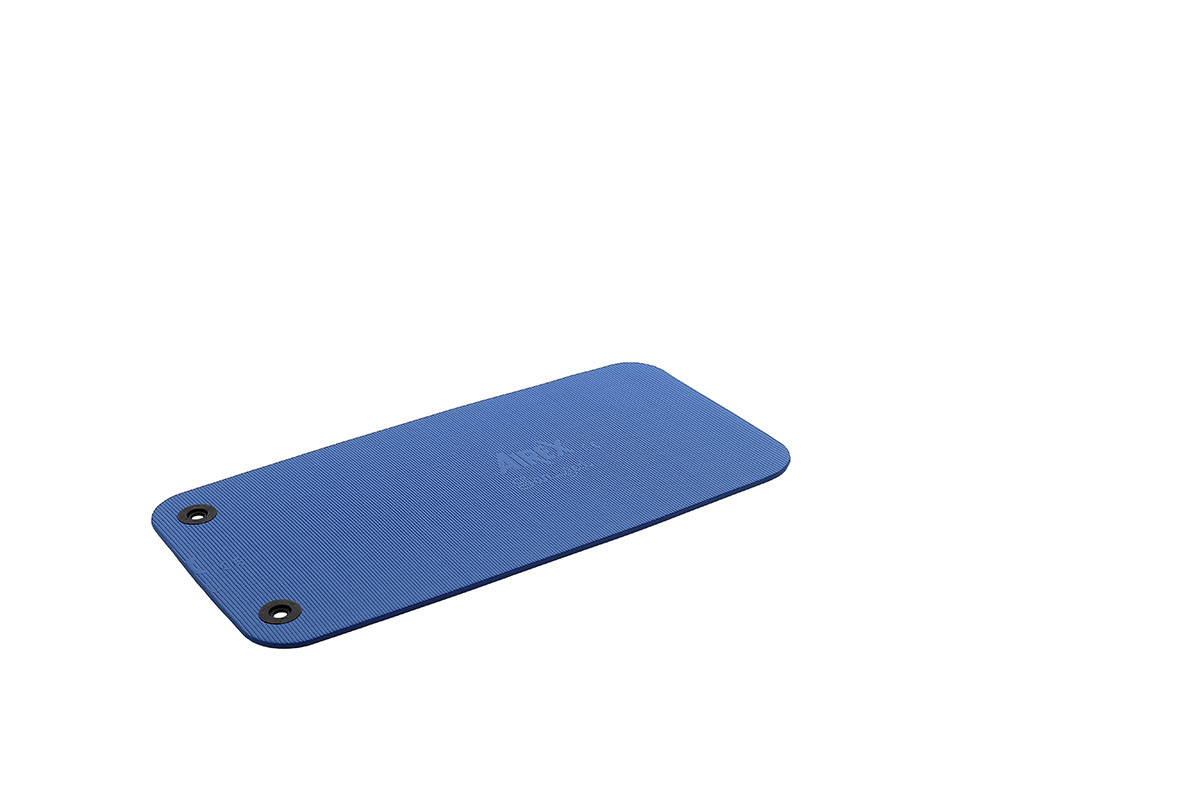 Airex Exercise Mat Coronella 120 47 x 24 x 0.6 Blue Eyelets Case of 20