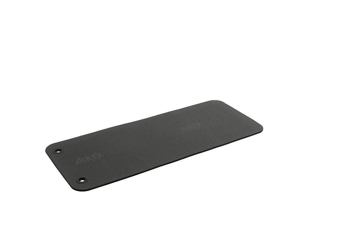 Airex Exercise Mat Fitline 140 55 x 24 x 0.4 Charcoal Eyelets Case of 20