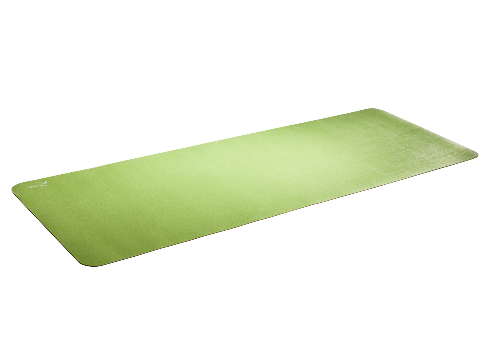 Airex Exercise Mat Calyana Prime Earth Double-Sided 73 x 26 x 0.2 Lime Green/Nut Brown Case of 9