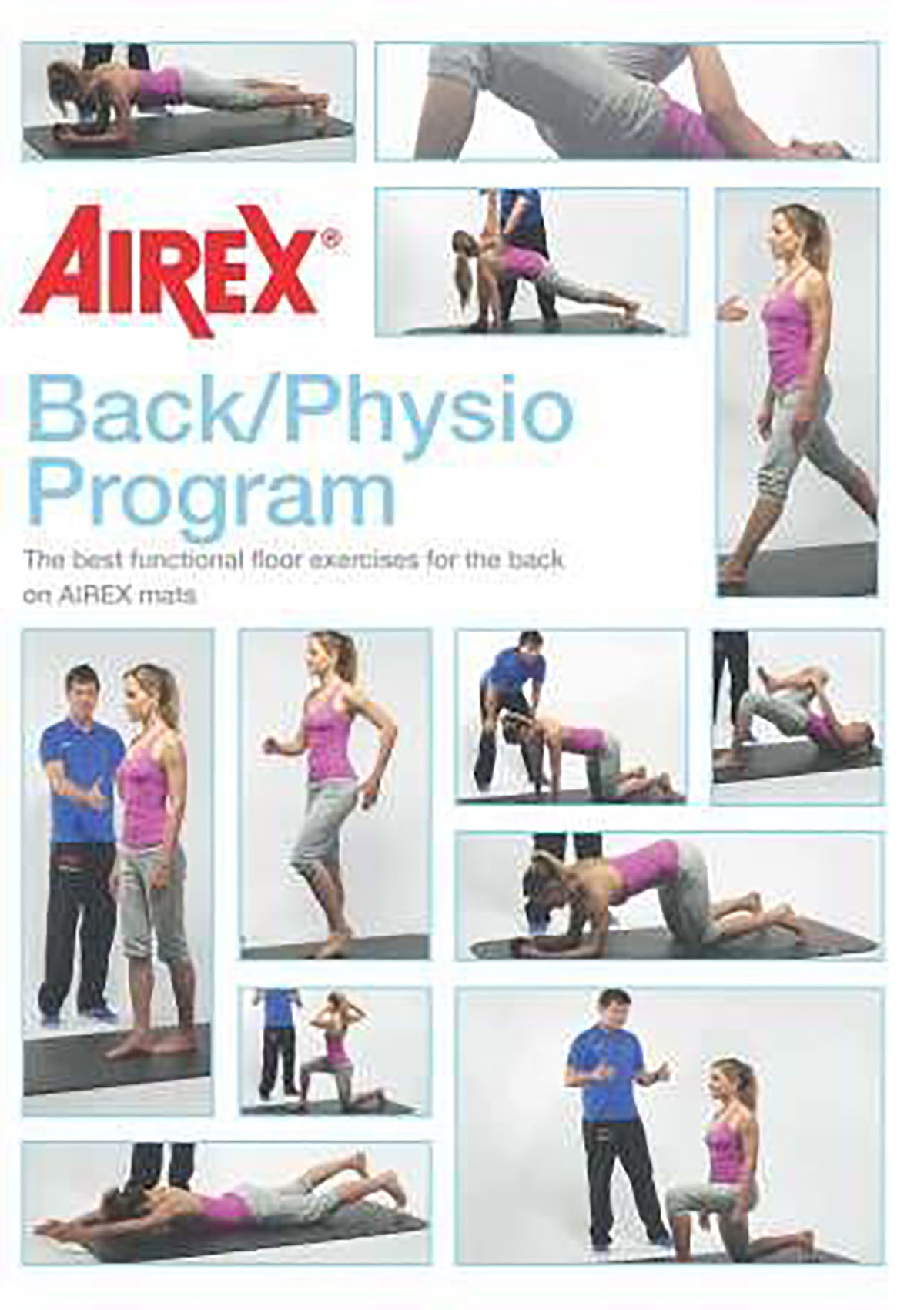 Airex Mat Accessory Back/Physiotherapy Training DVD (English) 37 mins