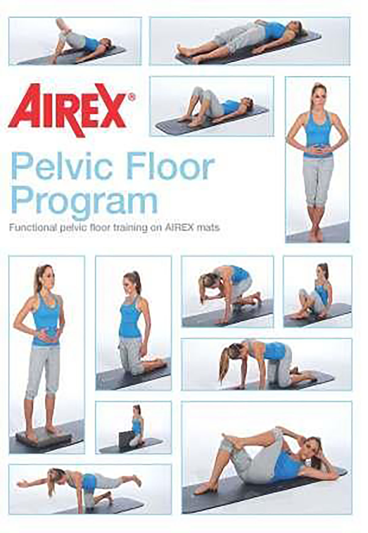 Airex Mat Accessory Pelvic Training DVD (English) 36 mins