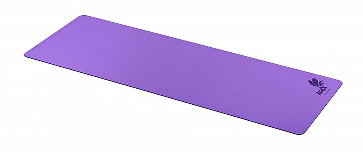 Airex Exercise Mat Yoga ECO Grip 72 x 24 x 0.16 Purple