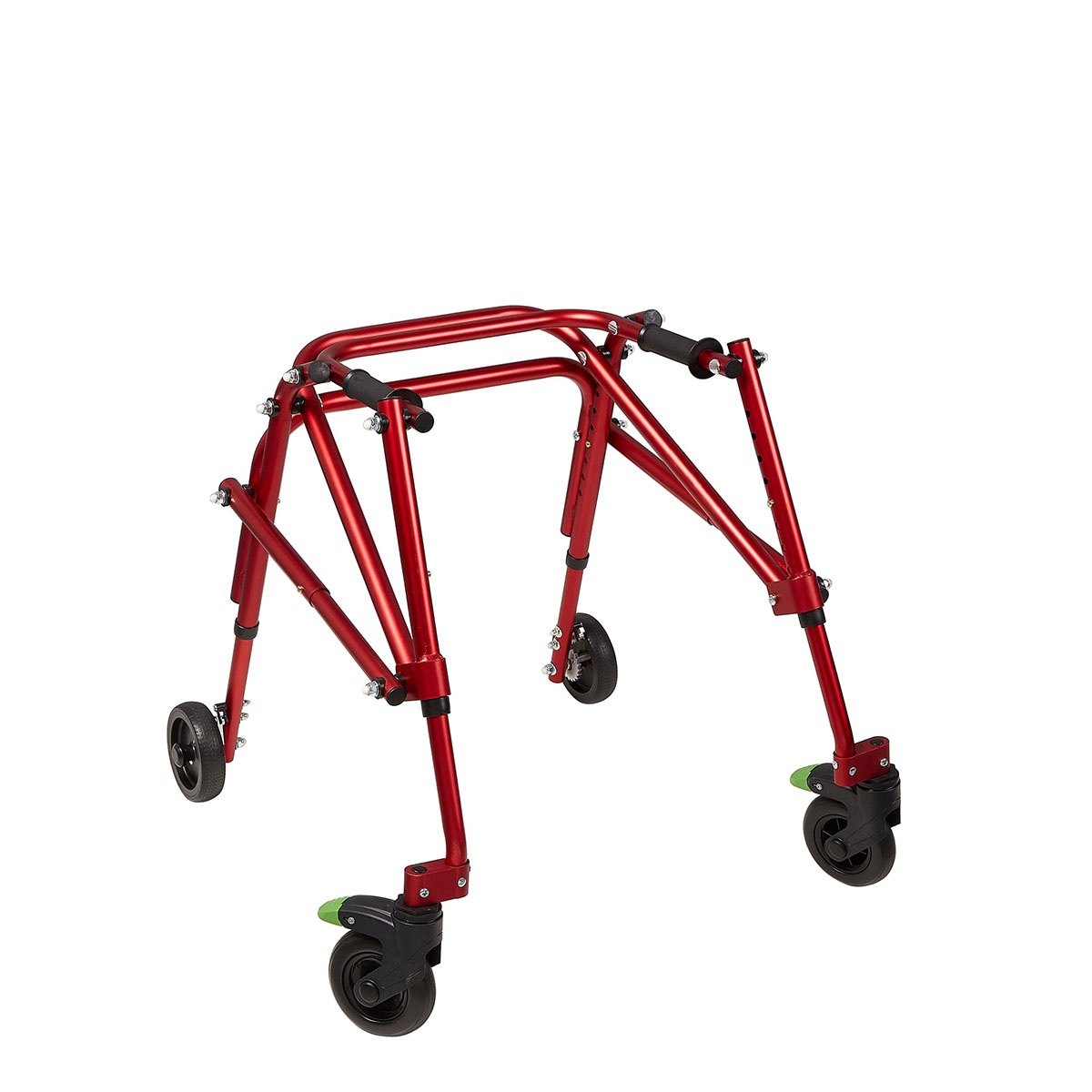 Klip Posterior walker four wheeled red size 2