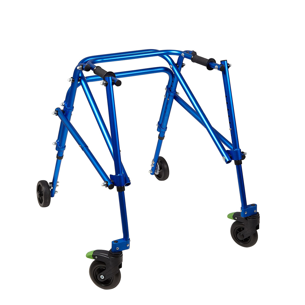 Klip Posterior walker four wheeled blue size 3