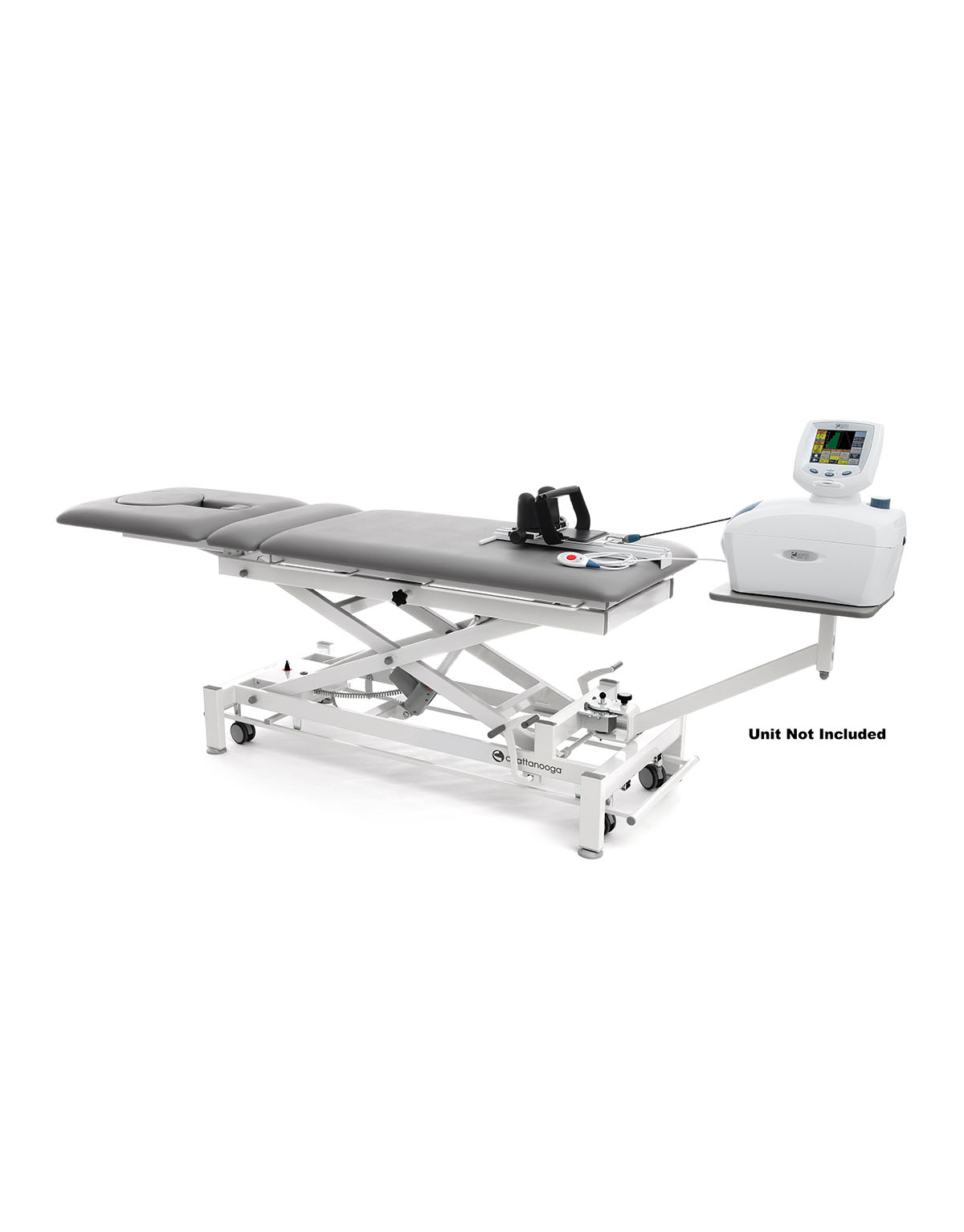 Galaxy TTET300 3 Section Hi-Lo Traction Table Foot Bar Lift 86.6 x 33.5 x 31.5