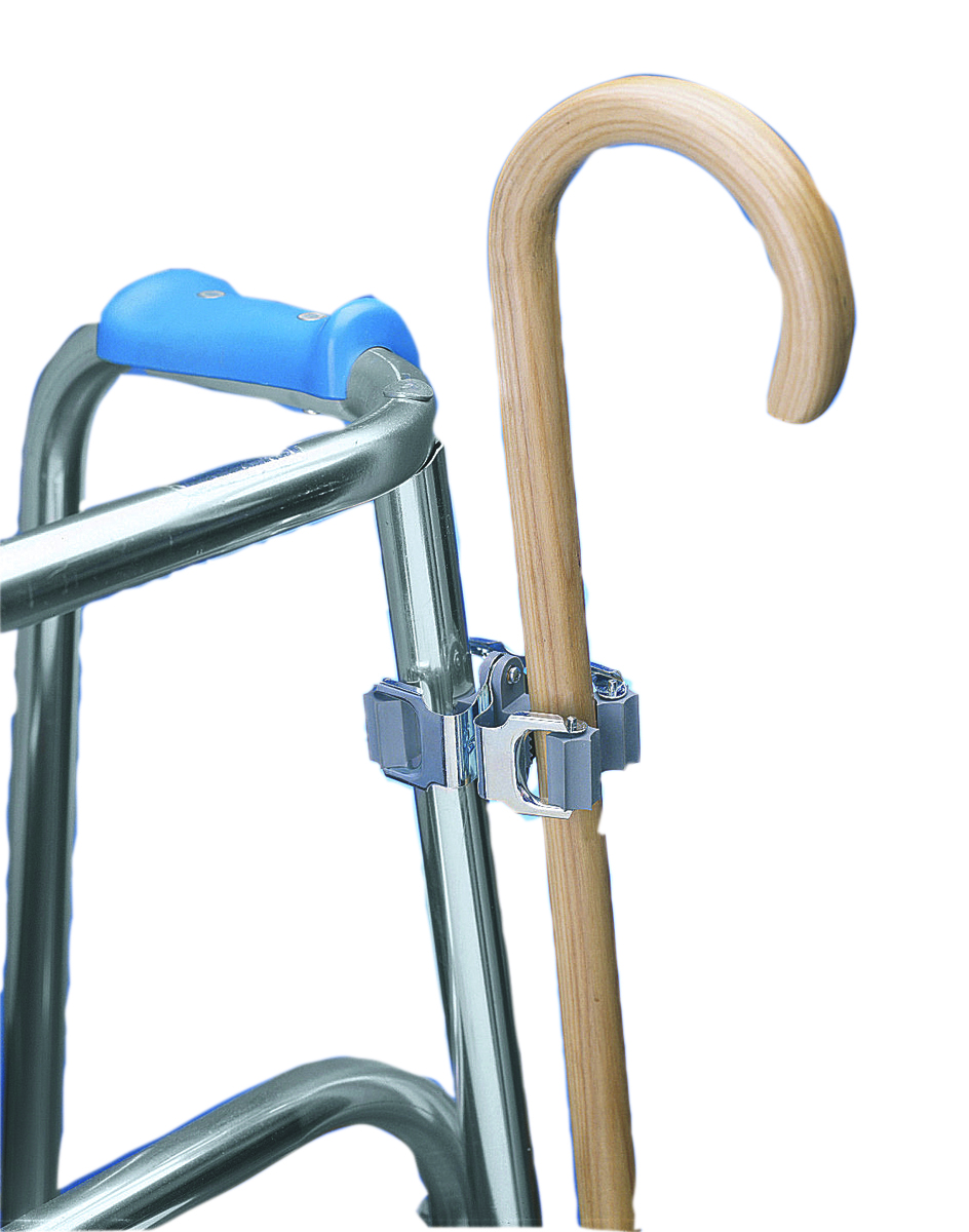 Cane holder deluxe mount clamp