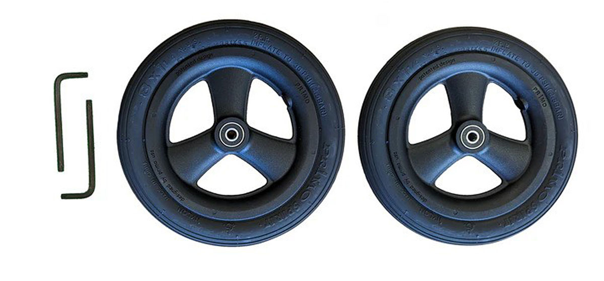 Zeen Accessory Spare Wheel Kit 2 Never Flat Tires