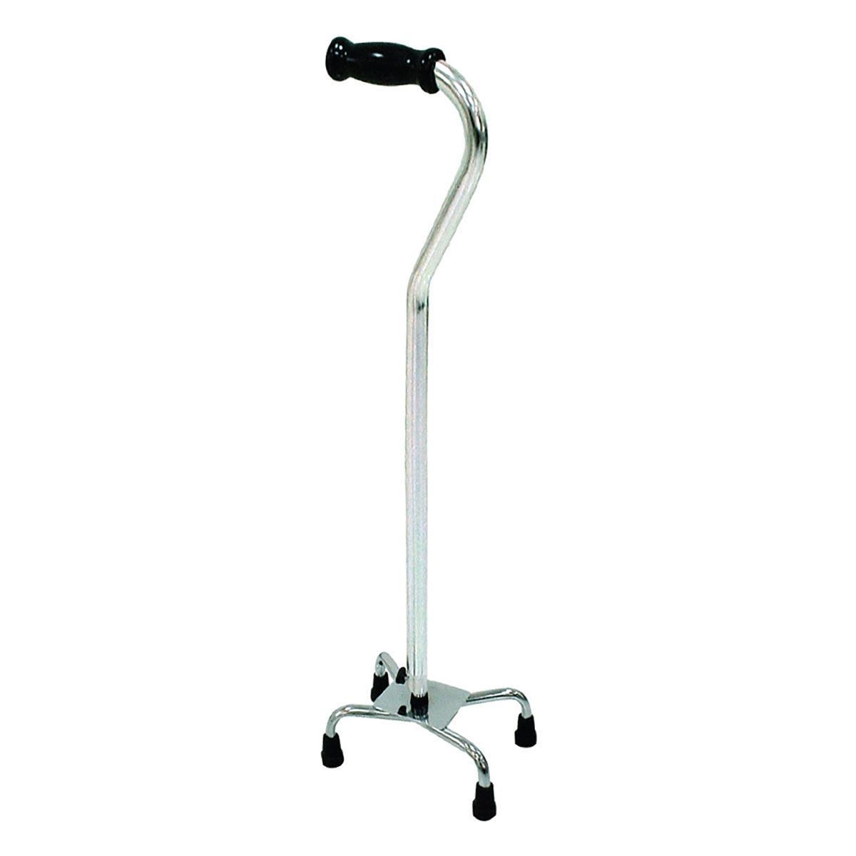 Bariatric Quad Cane Large Base 30 - 39 chrome