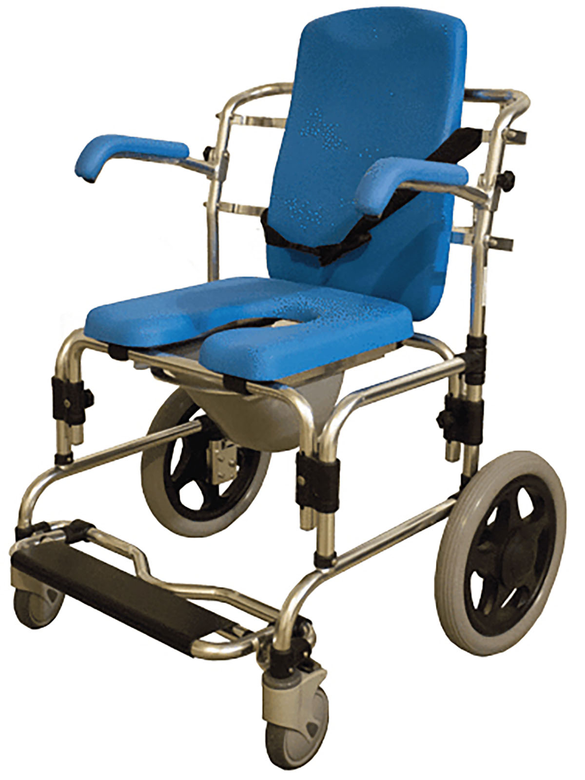 Baltic Professional Transport Shower/Commode Chair Padded