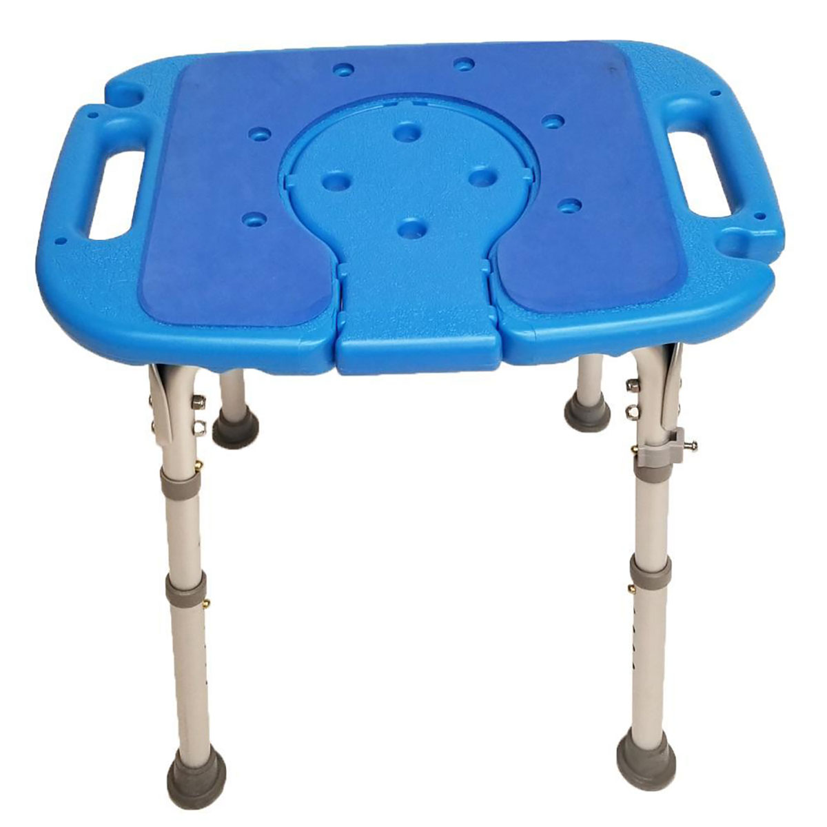 Atlas Bariatric Bath Bench Padded Cutout Adjustable Height
