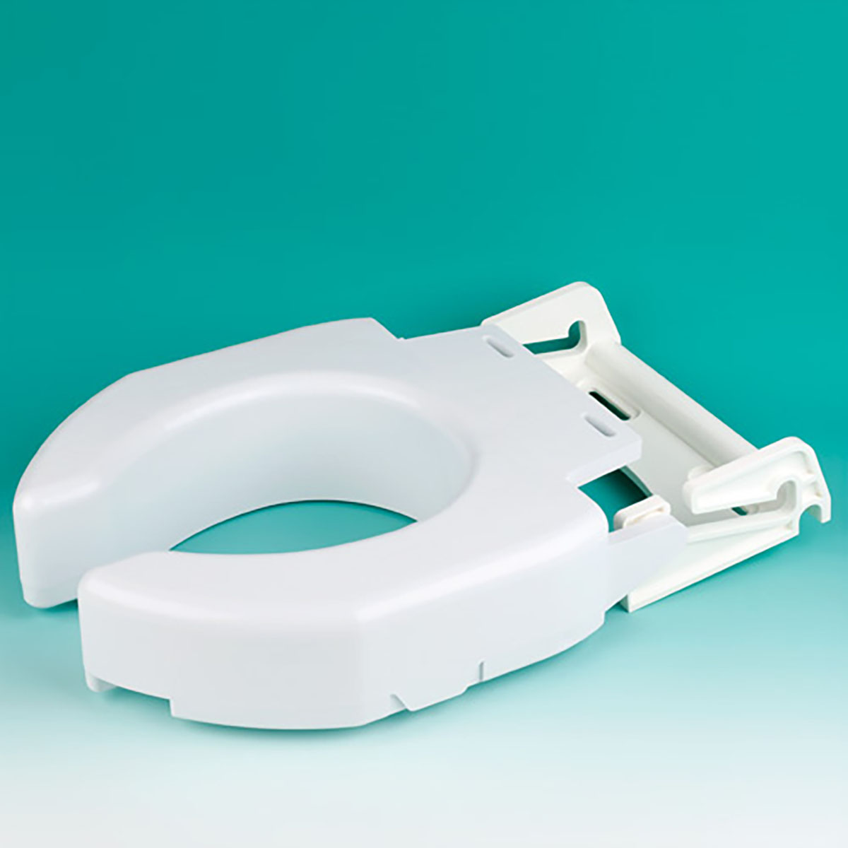 Secure Bolt Hinged Elevated Toilet Seat Standard