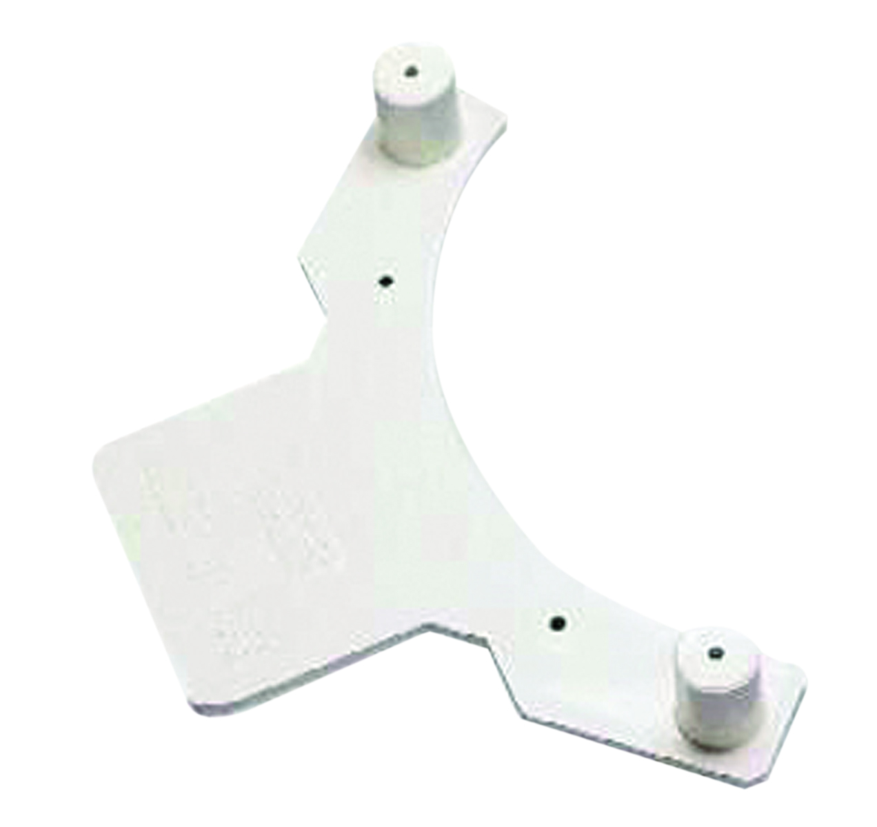 Raised toilet seat accessory slip-on bracket