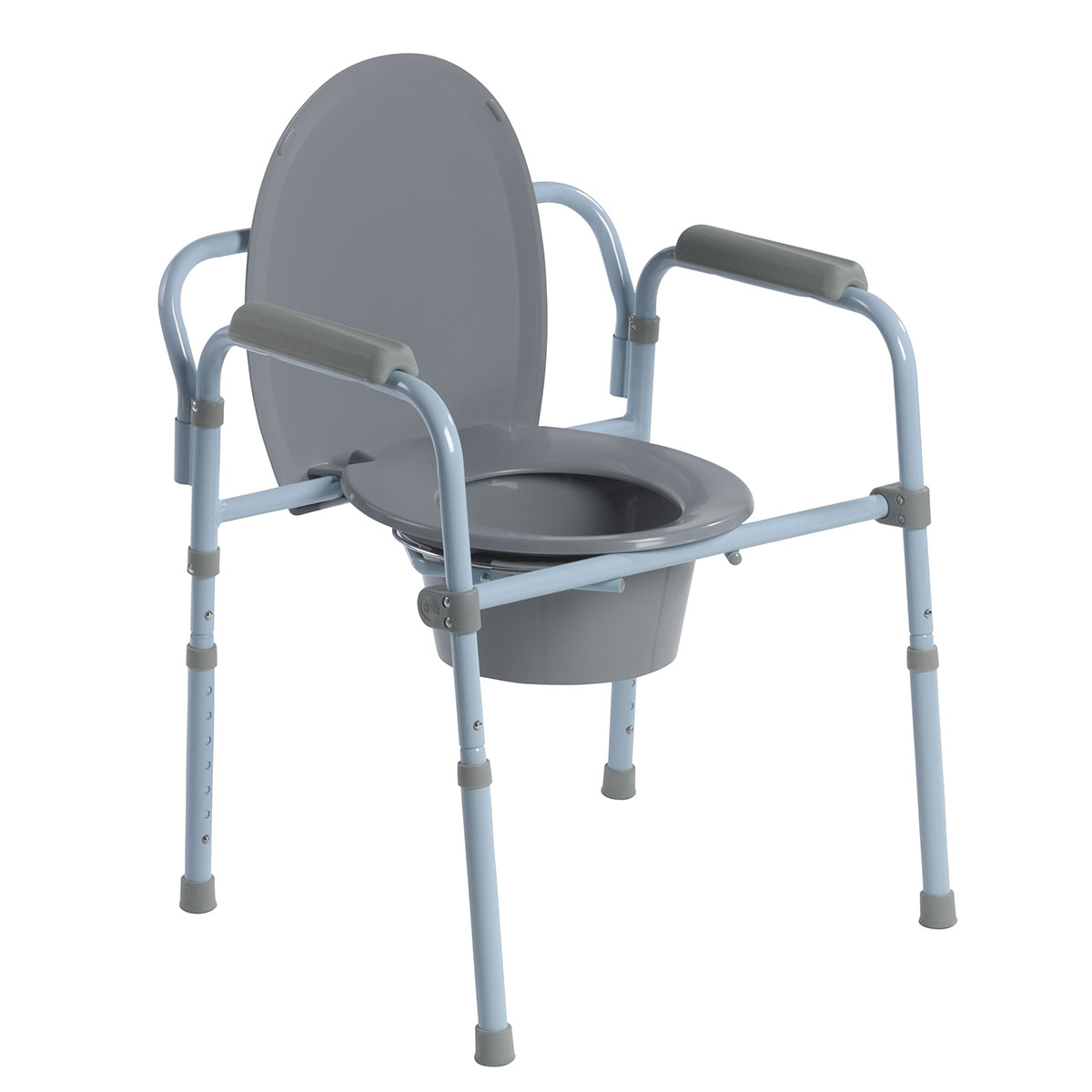 Drive Steel Folding Frame Commode