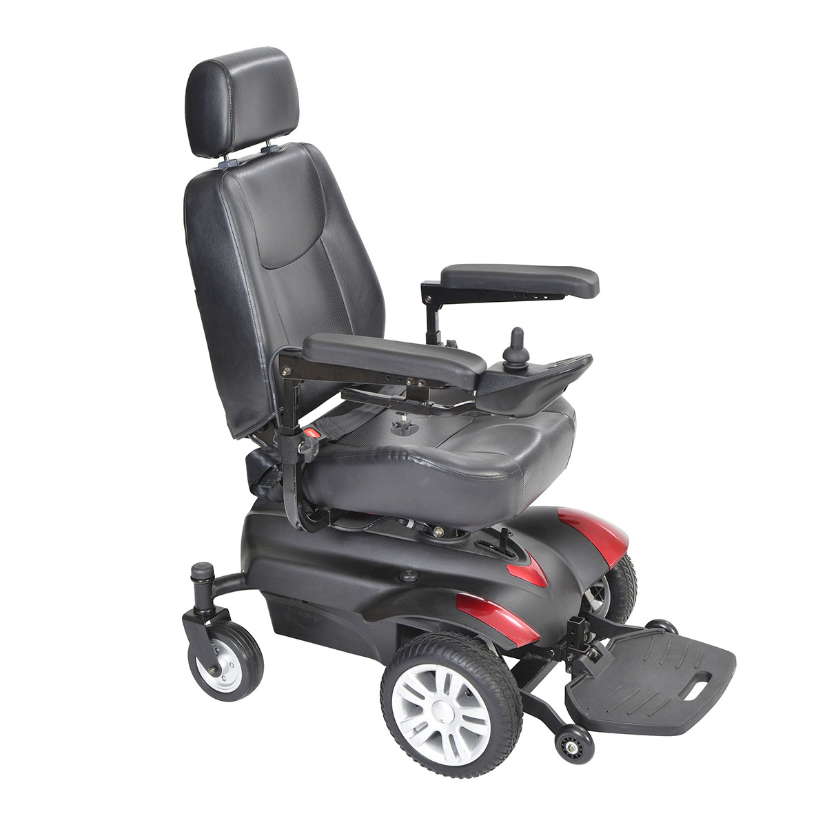 Drive Titan Transportable Front Wheel Power Wheelchair Vented Captain's Seat 18 x 18