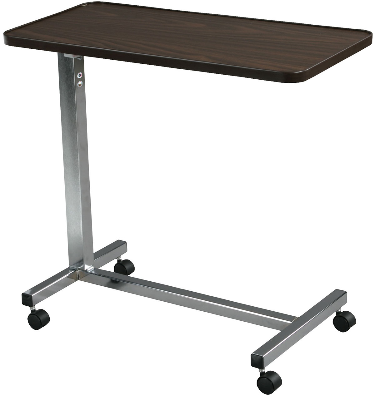 Drive Non Tilt Top Overbed Table Chrome