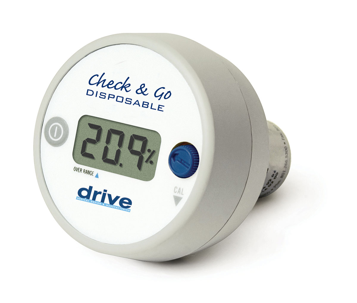 Drive O2 Analyzer with 3 Digit LCD Display