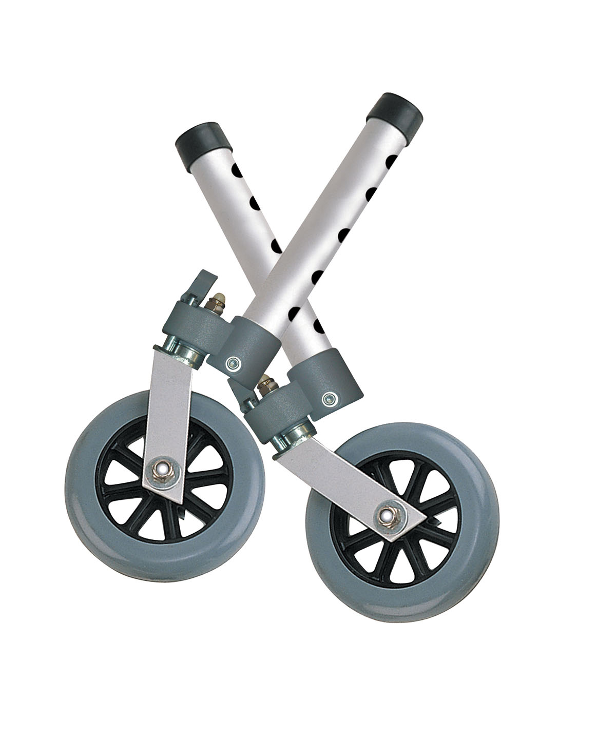 Drive Swivel Lock Walker Wheels 5 1 Pair