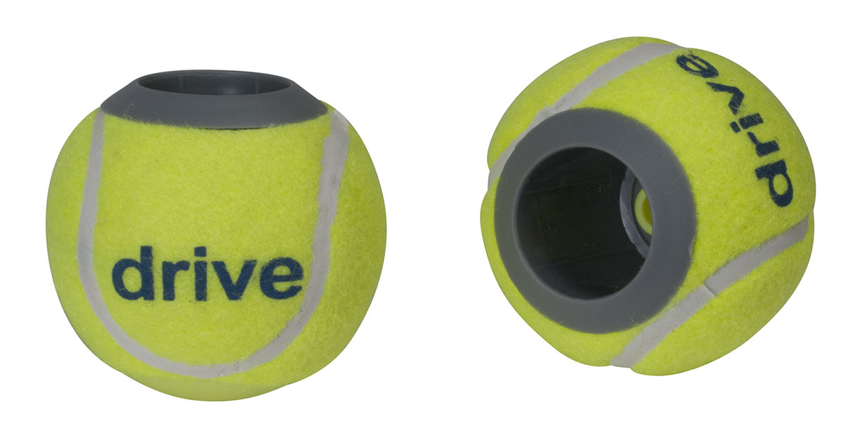 Drive Walker Rear Tennis Ball Glides with Additional Glide Pads 1 Pair