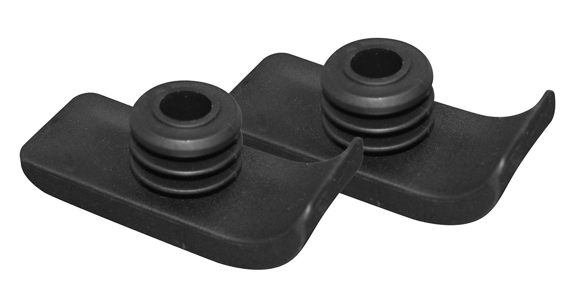 Drive Walker Ski Glides Black 1 Pair