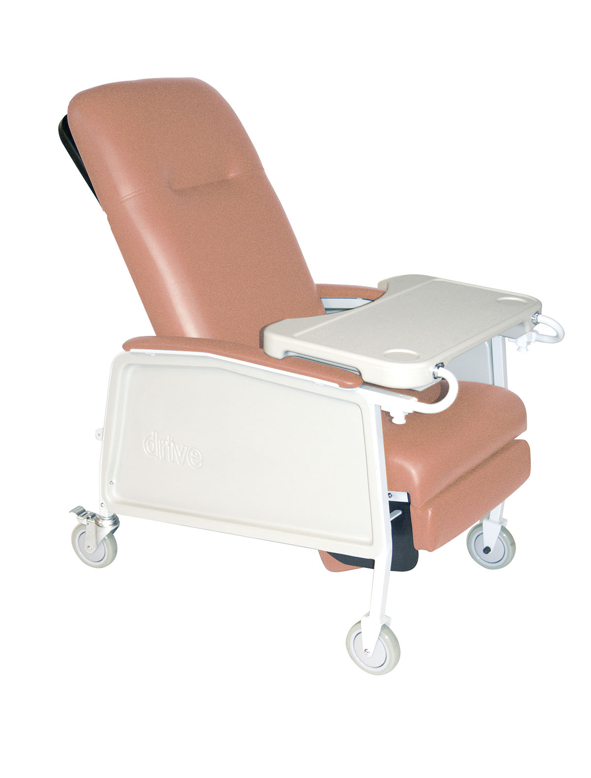 Drive 3 Position Heavy Duty Bariatric Geri Chair Recliner Rosewood