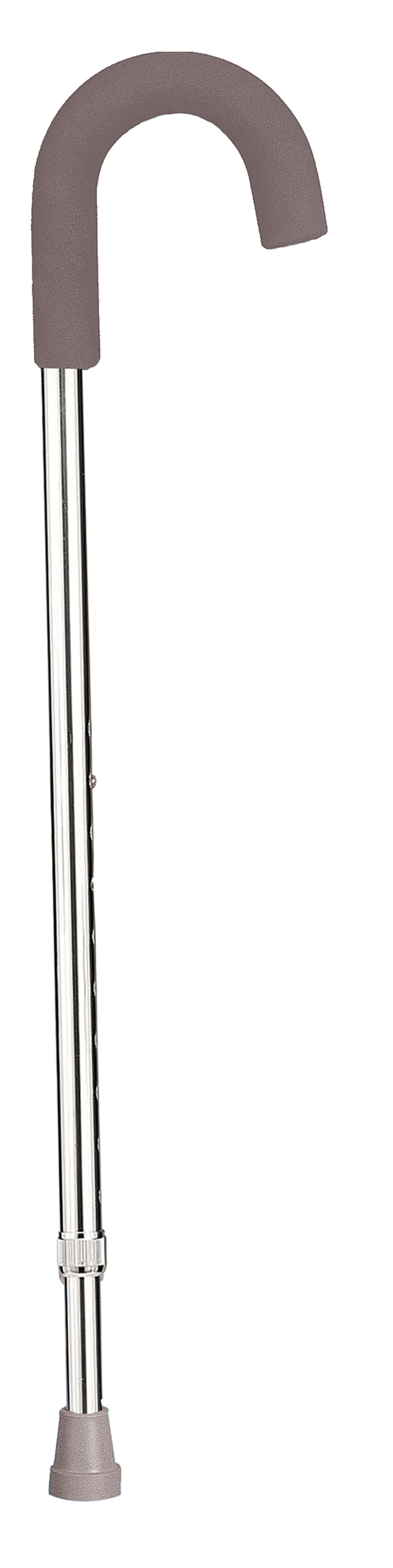 Drive Aluminum Round Handle Cane with Foam Grip
