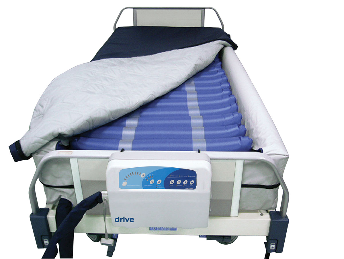 Drive Med Aire Plus Defined Perimeter Low Air Loss Mattress Replacement System with Low Pressure Alarm 8