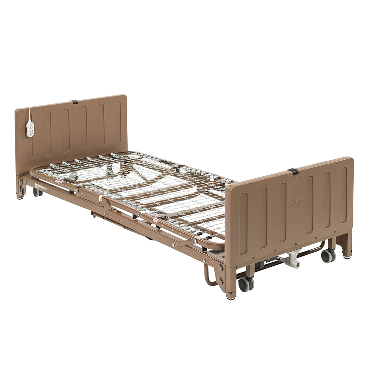 Drive Full Electric Low Height Bed Full Rails