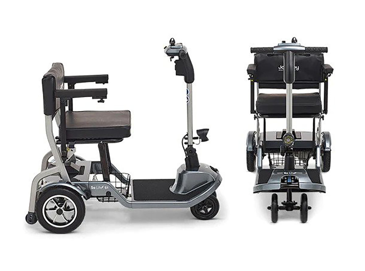 So Lite Lightweight Folding Scooter Grey