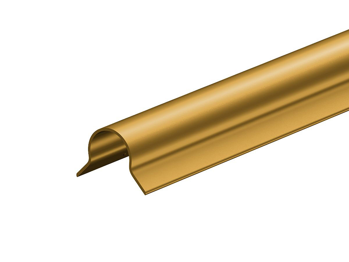 Corner Guard Bullnose Bronze w/AD 2.5 x 48 Case of 20