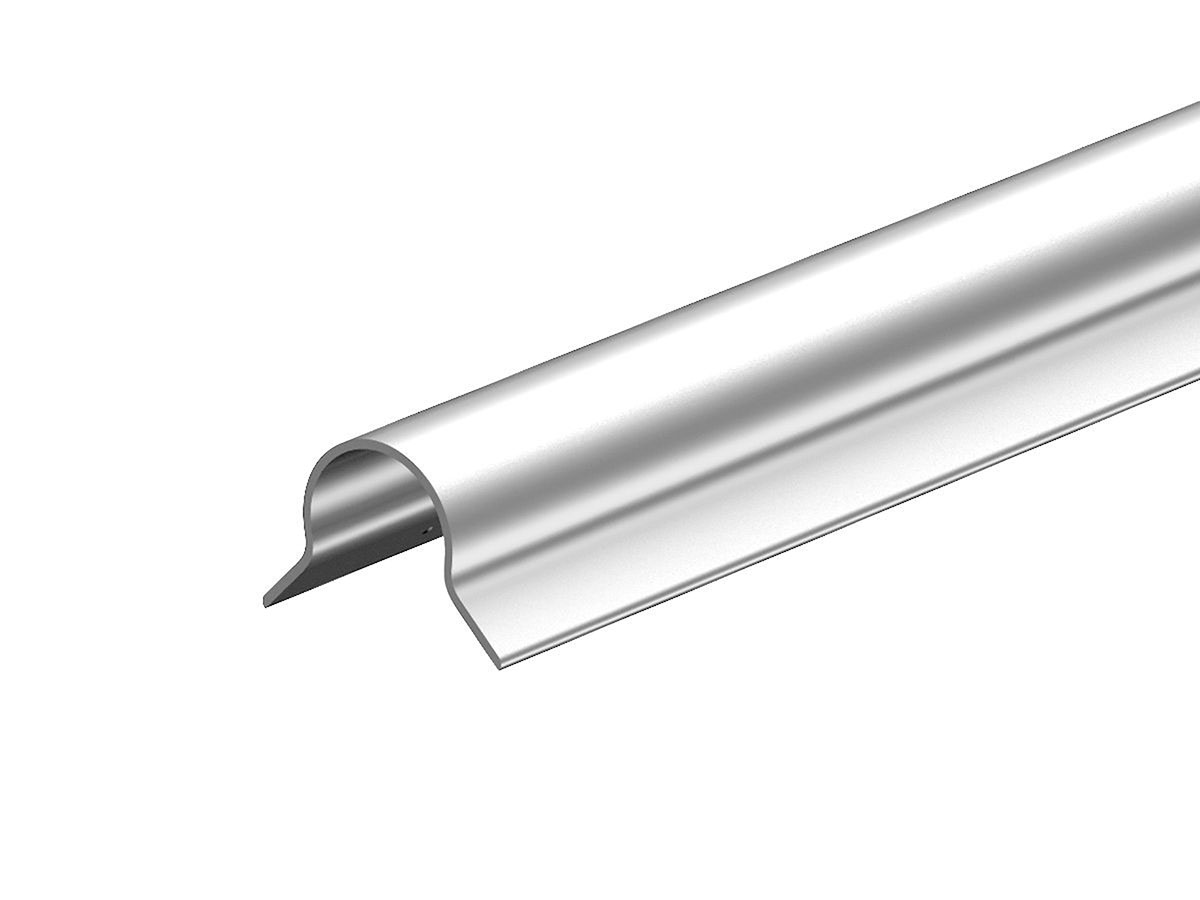 Corner Guard Bullnose White w/AD 2.5 x 48 Case of 20