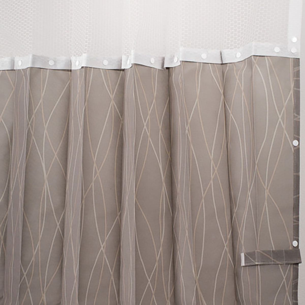 Disposable Privacy Curtains Terra Pattern Case of 24