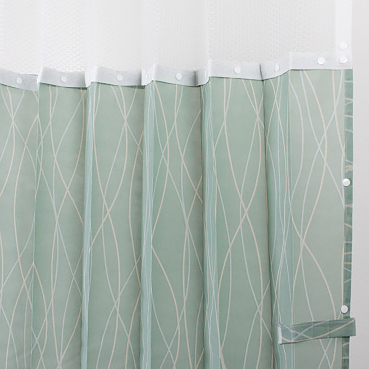 Disposable Privacy Curtains Arbor Pattern Case of 24
