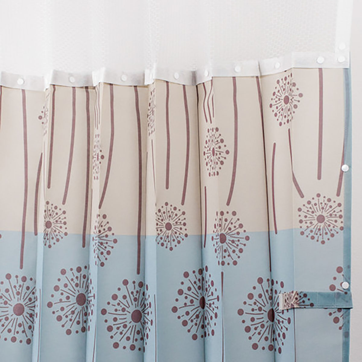 Disposable Privacy Curtains Blossom Pattern Case of 24