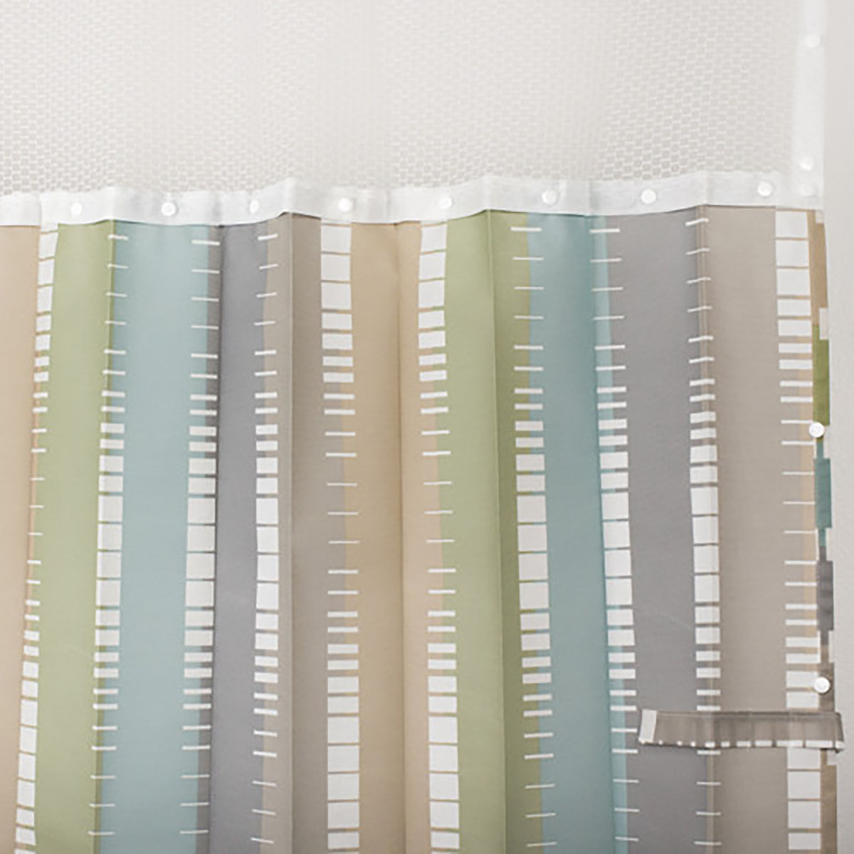 Disposable Privacy Curtains Fjord Pattern Case of 24