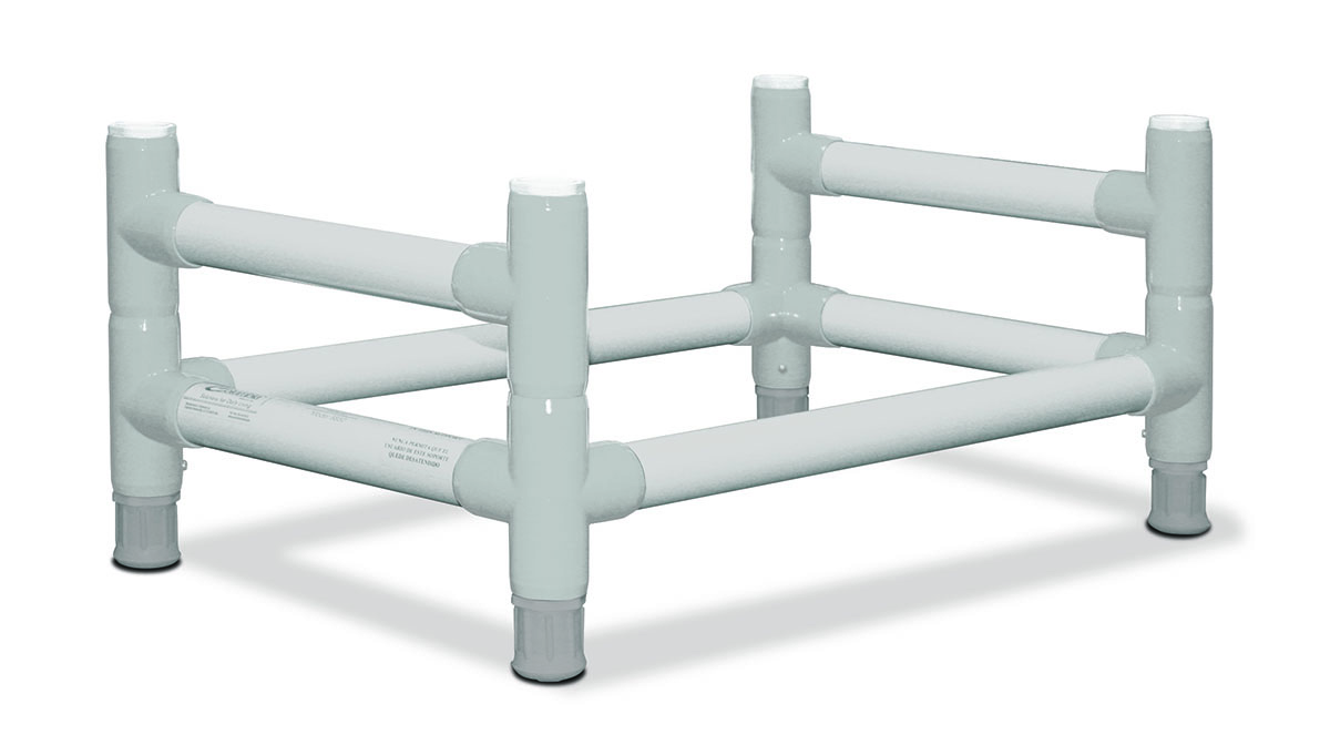 Reclining bath chair accessory 9 inch leg extension