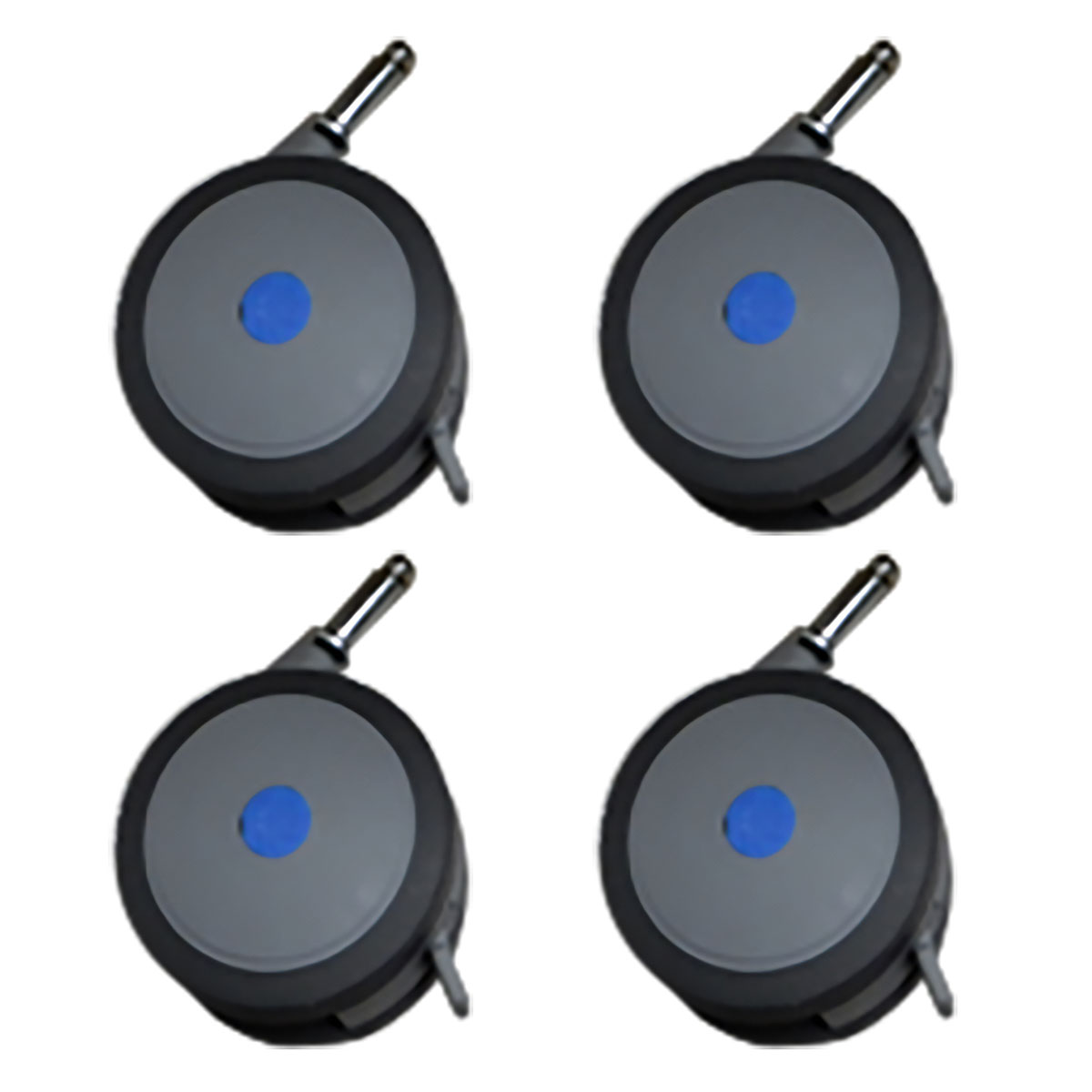 Reclining bath chair accessory casters set of 4