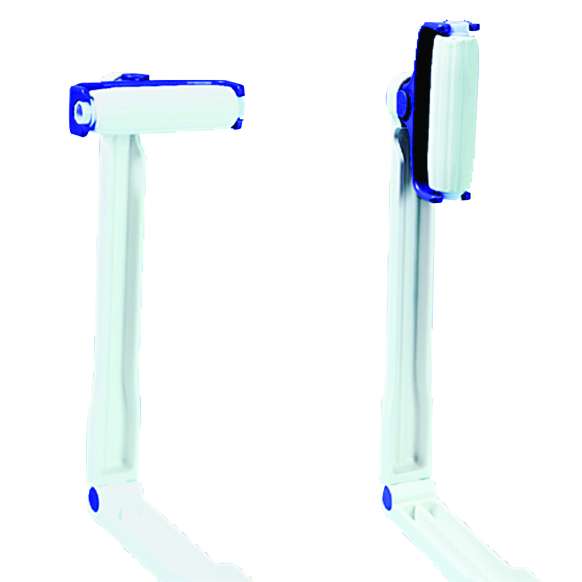 Lotion applicator with folding handle 14.5 inch long 8 inch when folded