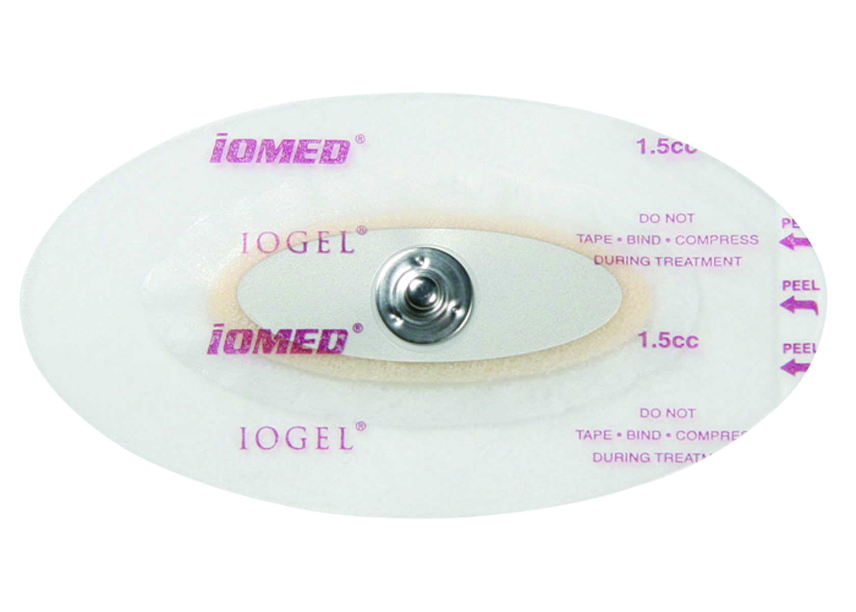 IOMED disposable electrodes - IOGEL small 1.5cc pack of 12