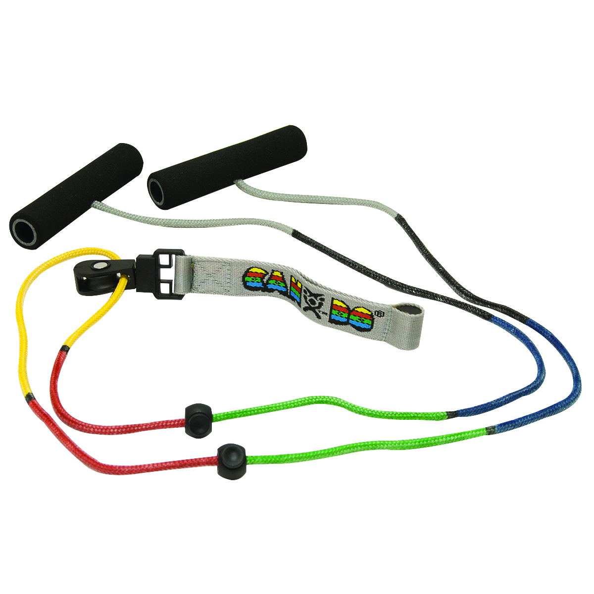 CanDo Overdoor Shoulder Pulley - Single Pulley with Door Strap - Visualizer Color System 25-pack
