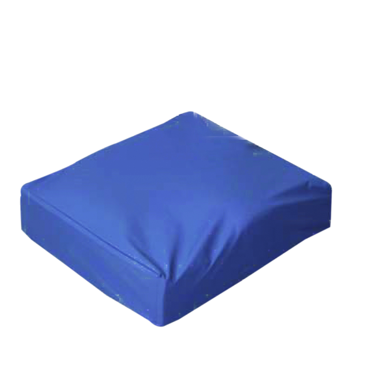 Wheelchair cushion with removable cover foam 16x18x3 navy color